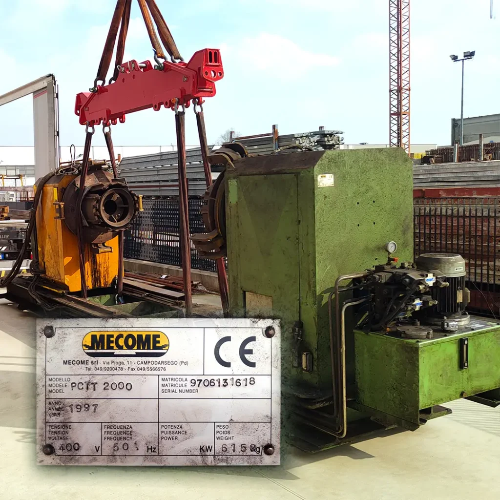 Prima del revamping Valentek - Valentek Macchina per saldatura industriale del 1997 prima del revamping Valentek