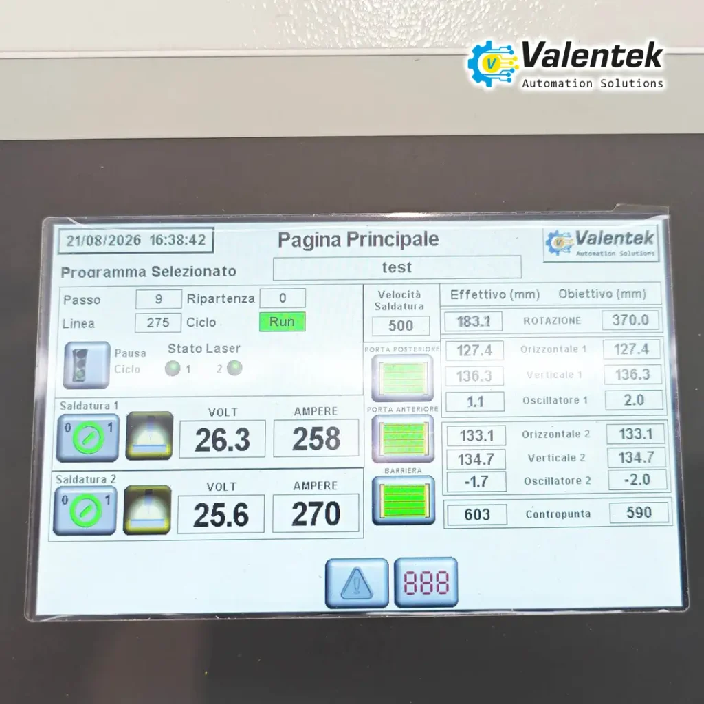 Punti_Fondamentali3_web - Valentek Quadro elettrico HMI PLC touch screen per ricette saldatura Industria 4.0